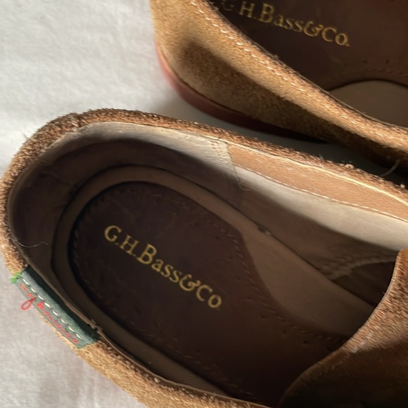 G. H. Bass & Co. suede leather Oxford shoes - Picture 4 of 7